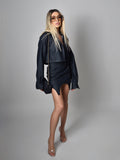 Denim two piece co-ord