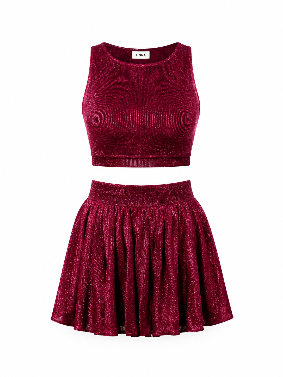 Burgundy co-ord