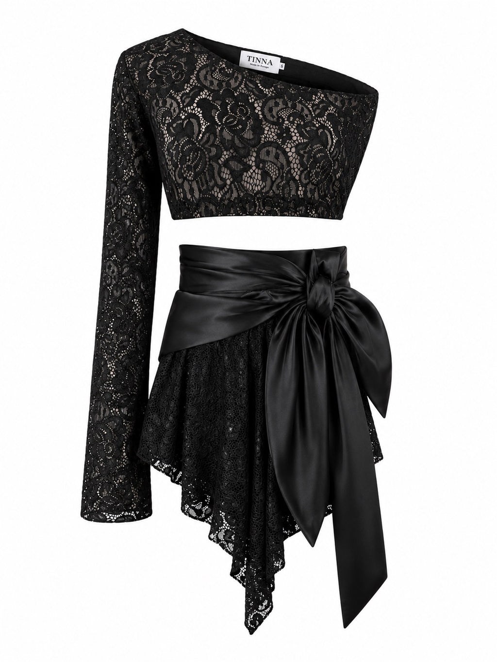 Lace black set