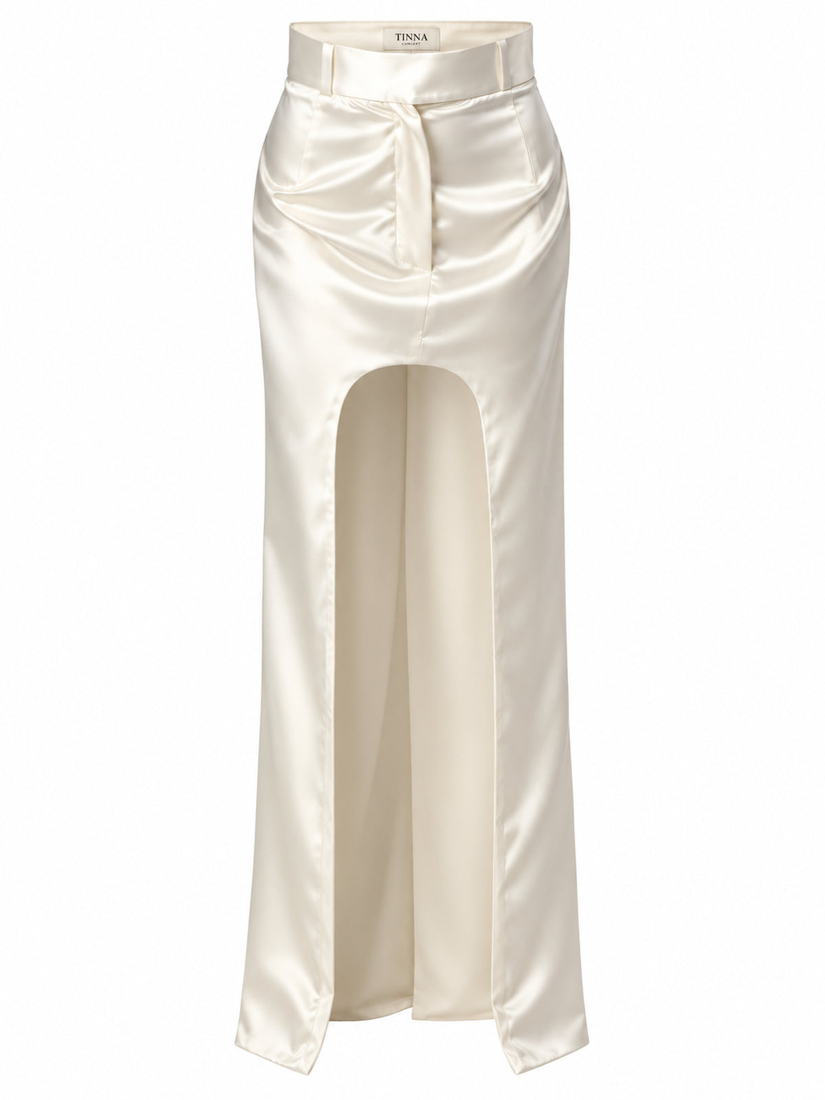 long cut-out skirt
