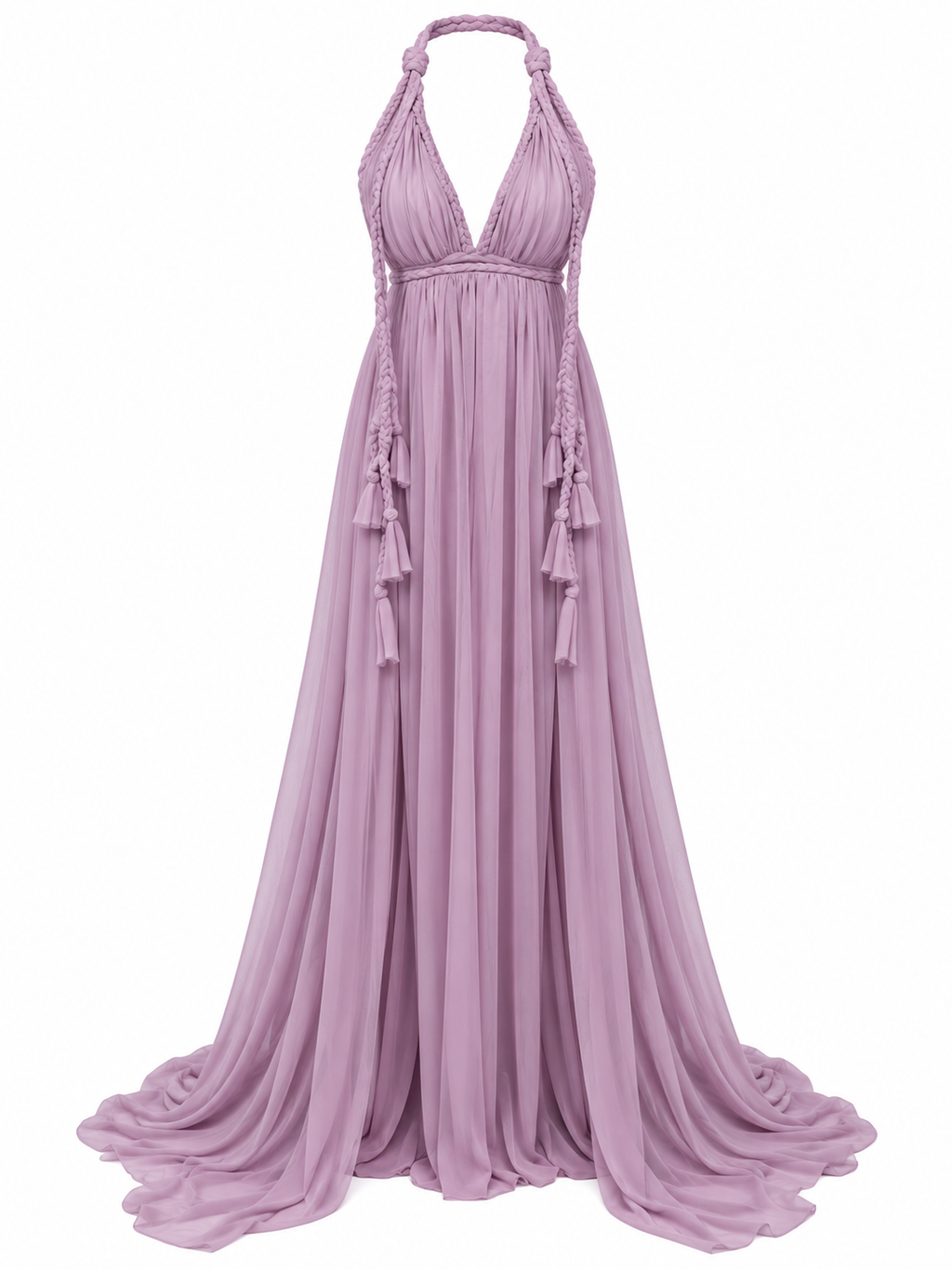 Purple beach dress