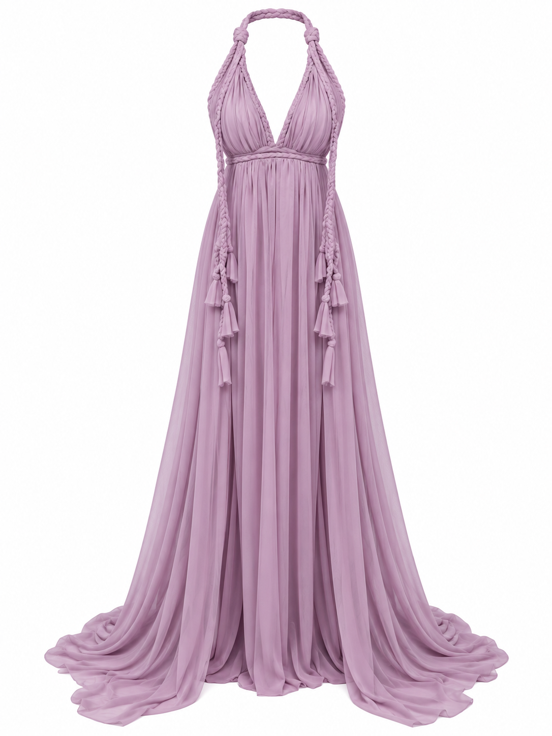 Purple beach dress