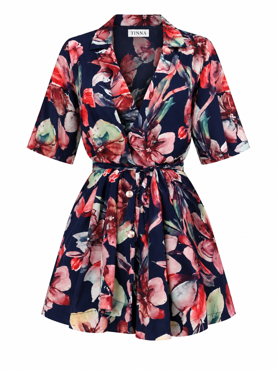 Floral mini dress